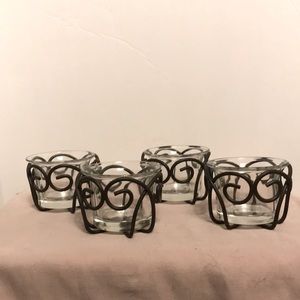 Southern Living at Home Jamestown Votive Candleholder Set of 4